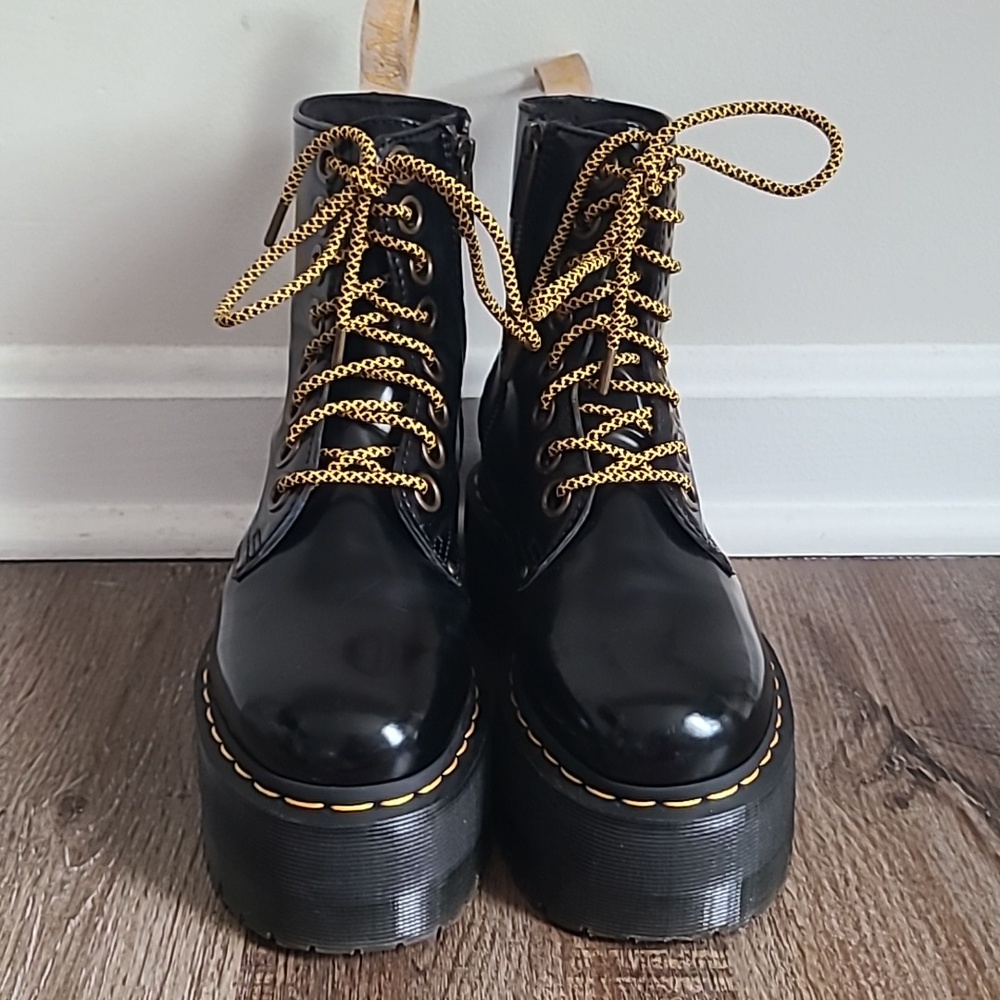 Dr. Martens Vegan Jadon Max Platform Boots - Picture 2 of 8